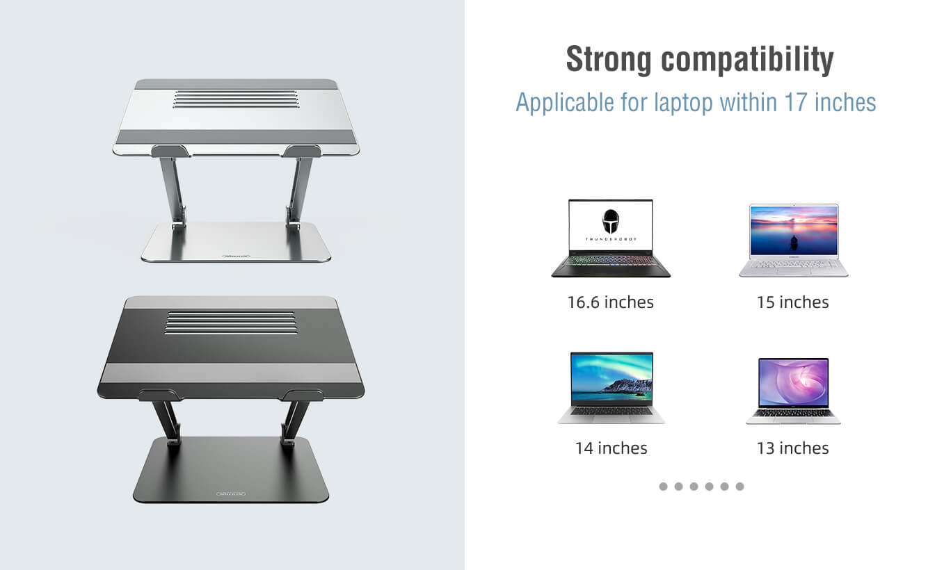 aluminum desk laptop stand_description11