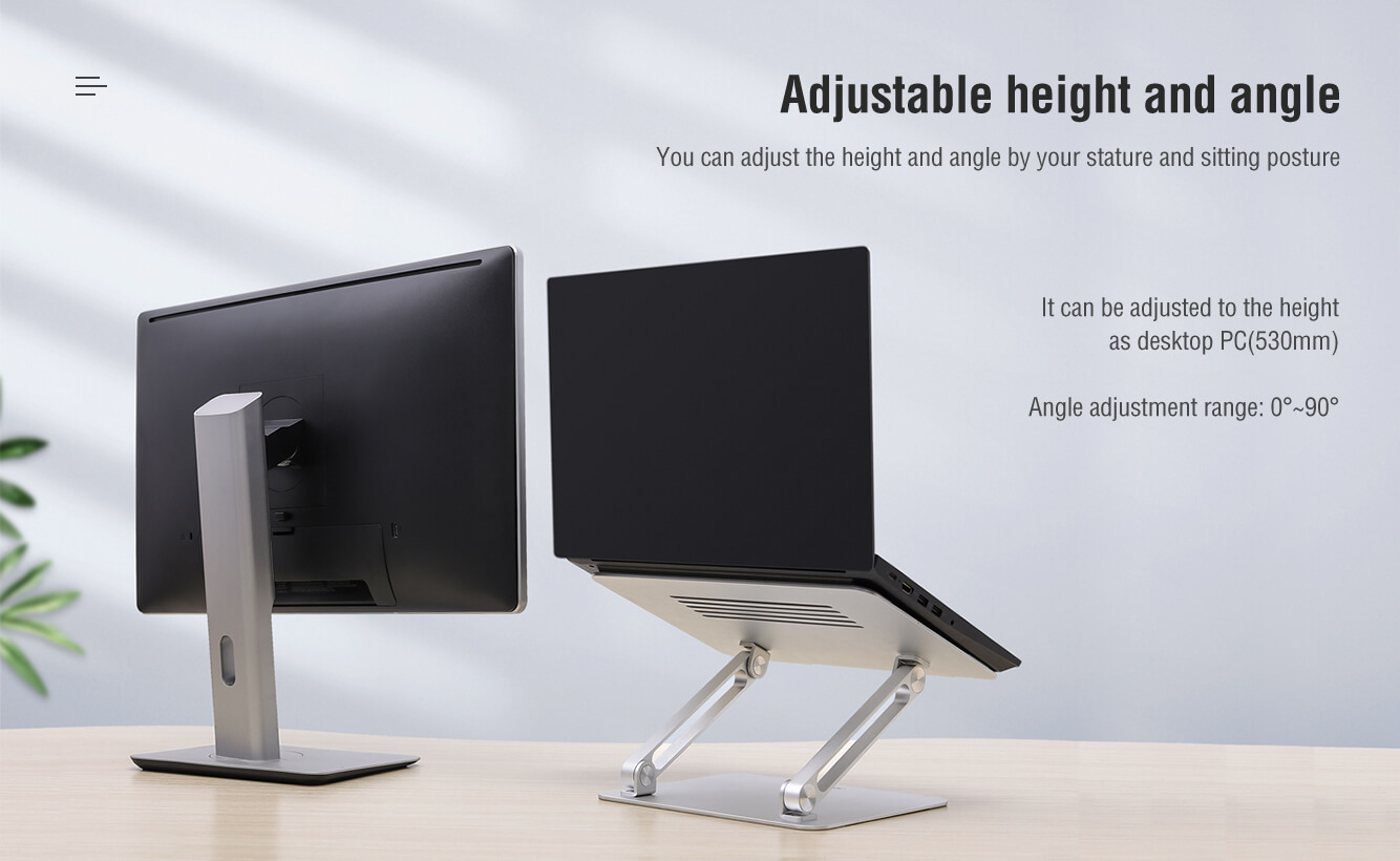 aluminum desk laptop stand_description4